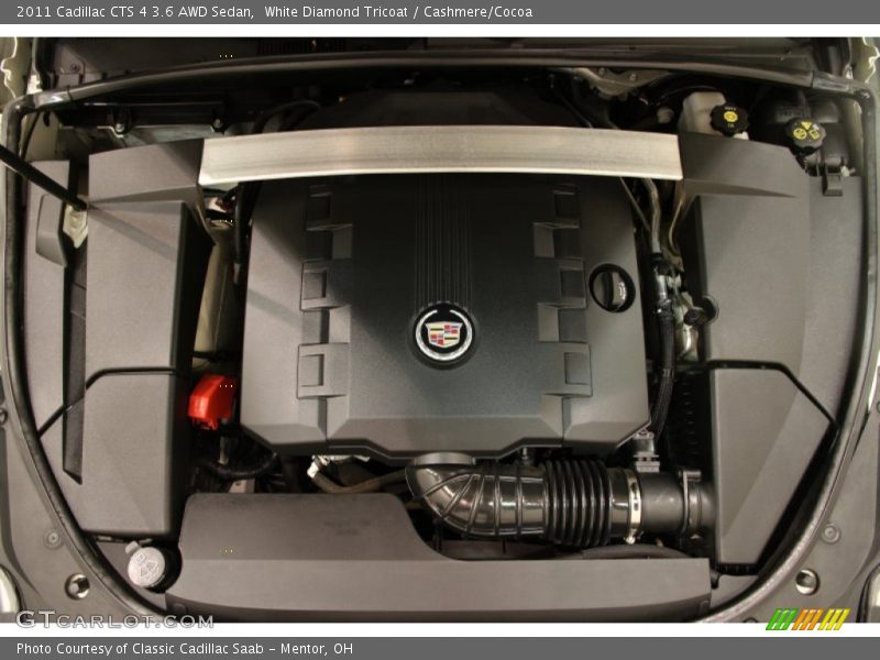 White Diamond Tricoat / Cashmere/Cocoa 2011 Cadillac CTS 4 3.6 AWD Sedan
