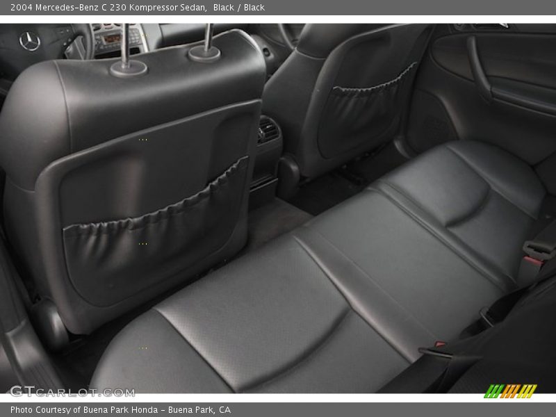 Black / Black 2004 Mercedes-Benz C 230 Kompressor Sedan