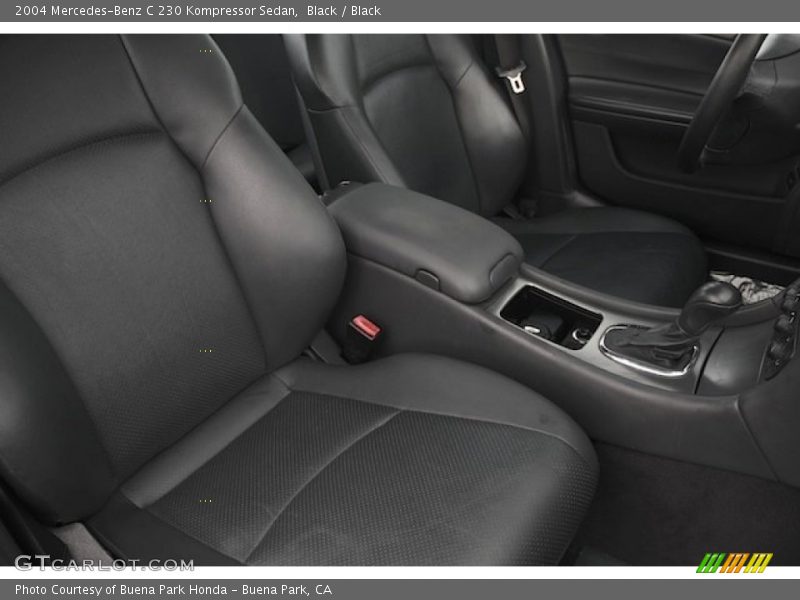 Black / Black 2004 Mercedes-Benz C 230 Kompressor Sedan
