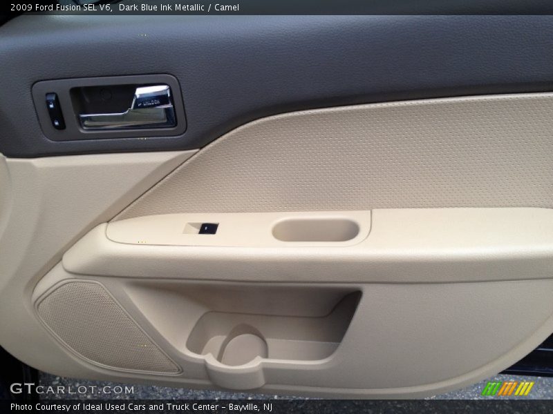 Dark Blue Ink Metallic / Camel 2009 Ford Fusion SEL V6