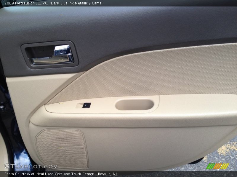 Dark Blue Ink Metallic / Camel 2009 Ford Fusion SEL V6