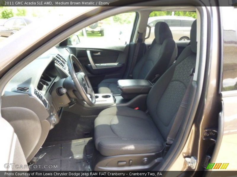 Medium Brown Metallic / Ebony 2011 GMC Acadia SLE AWD