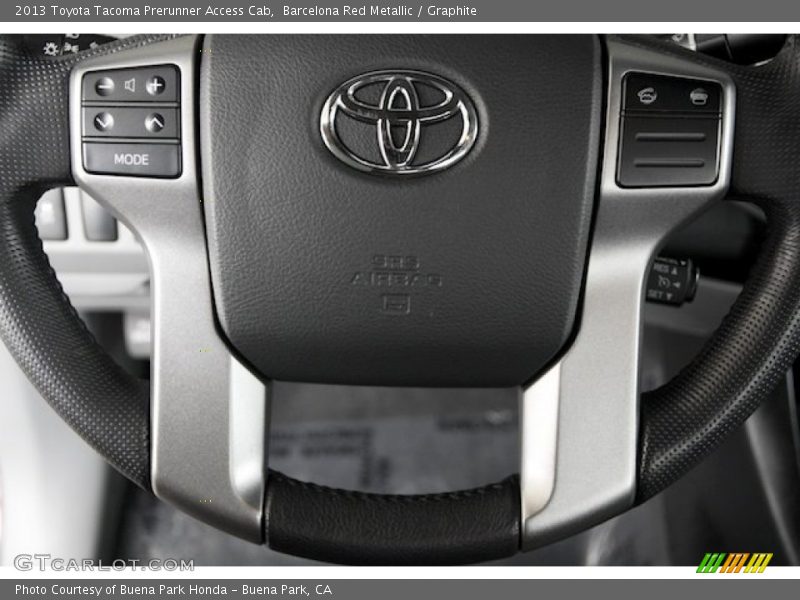Barcelona Red Metallic / Graphite 2013 Toyota Tacoma Prerunner Access Cab
