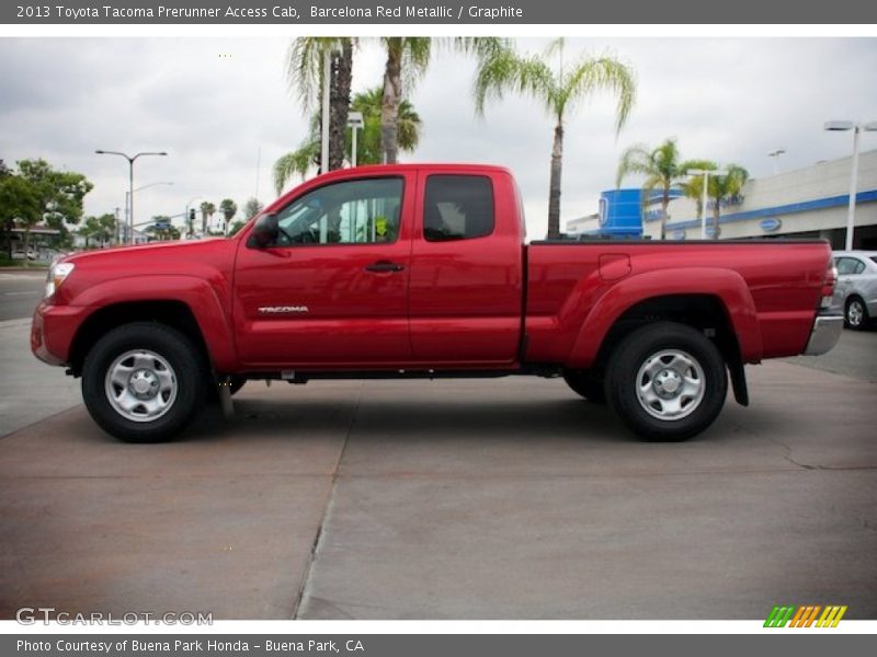 Barcelona Red Metallic / Graphite 2013 Toyota Tacoma Prerunner Access Cab