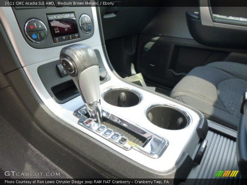 Medium Brown Metallic / Ebony 2011 GMC Acadia SLE AWD