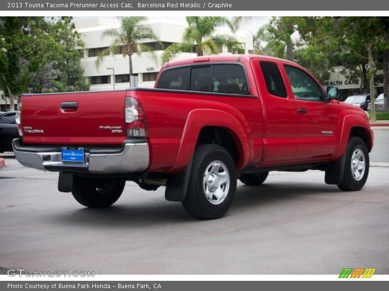 Barcelona Red Metallic / Graphite 2013 Toyota Tacoma Prerunner Access Cab