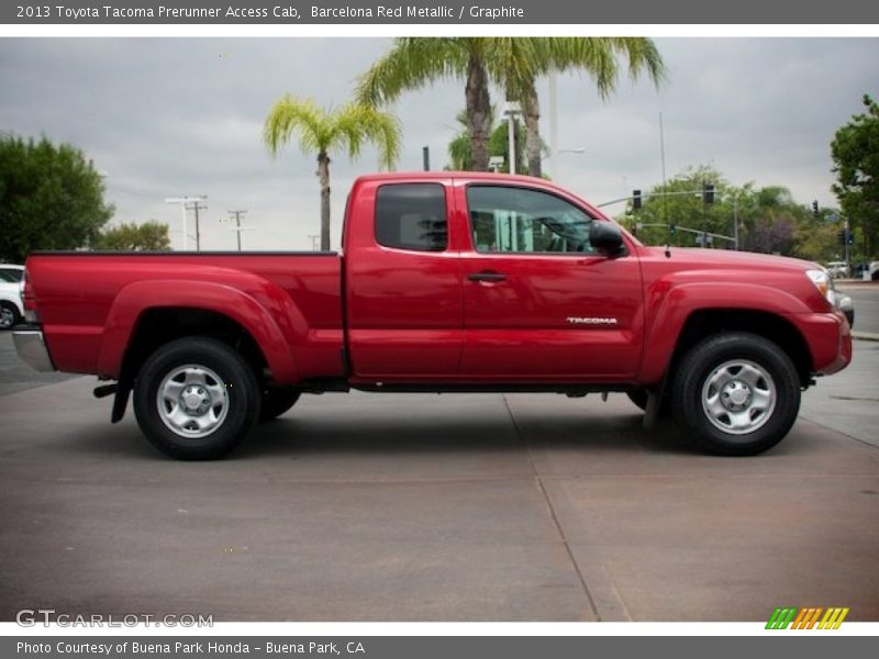Barcelona Red Metallic / Graphite 2013 Toyota Tacoma Prerunner Access Cab