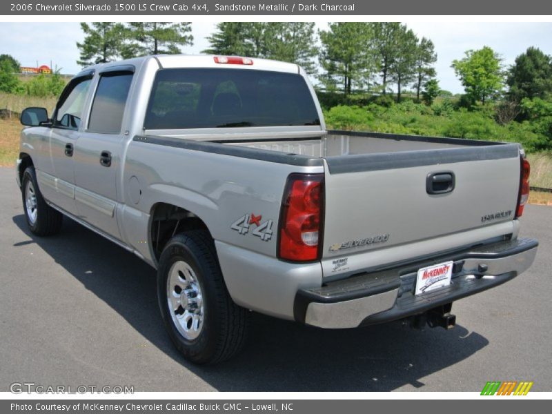 Sandstone Metallic / Dark Charcoal 2006 Chevrolet Silverado 1500 LS Crew Cab 4x4