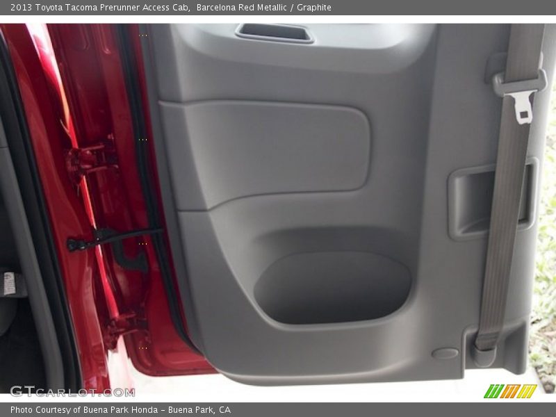 Barcelona Red Metallic / Graphite 2013 Toyota Tacoma Prerunner Access Cab