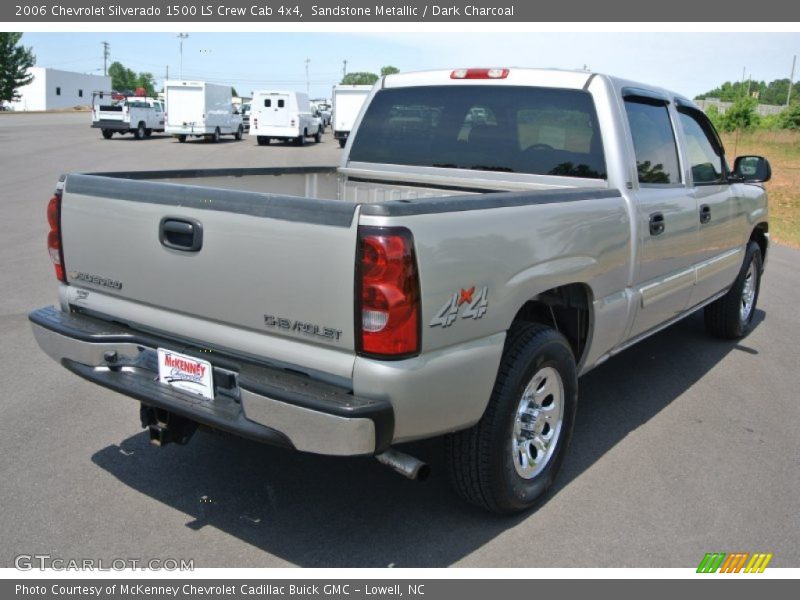 Sandstone Metallic / Dark Charcoal 2006 Chevrolet Silverado 1500 LS Crew Cab 4x4