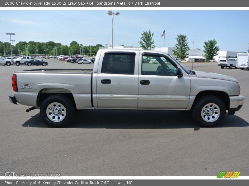 Sandstone Metallic / Dark Charcoal 2006 Chevrolet Silverado 1500 LS Crew Cab 4x4