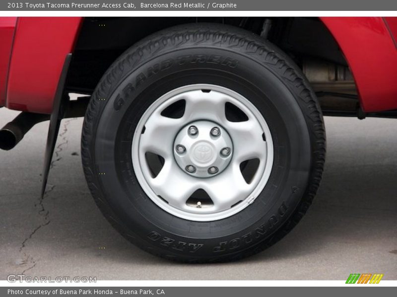 Barcelona Red Metallic / Graphite 2013 Toyota Tacoma Prerunner Access Cab