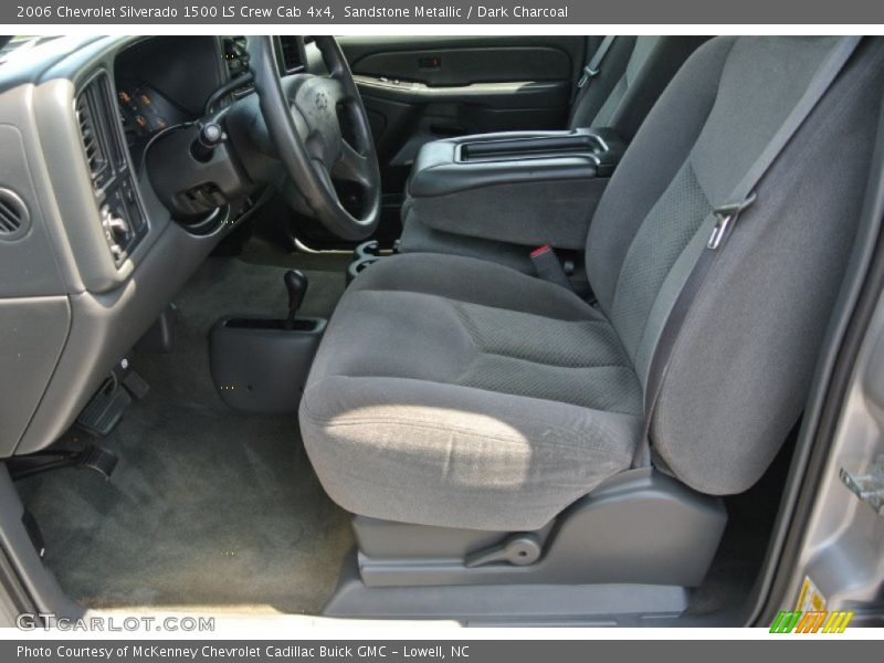 Sandstone Metallic / Dark Charcoal 2006 Chevrolet Silverado 1500 LS Crew Cab 4x4