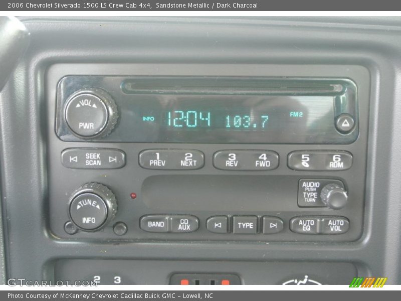 Sandstone Metallic / Dark Charcoal 2006 Chevrolet Silverado 1500 LS Crew Cab 4x4
