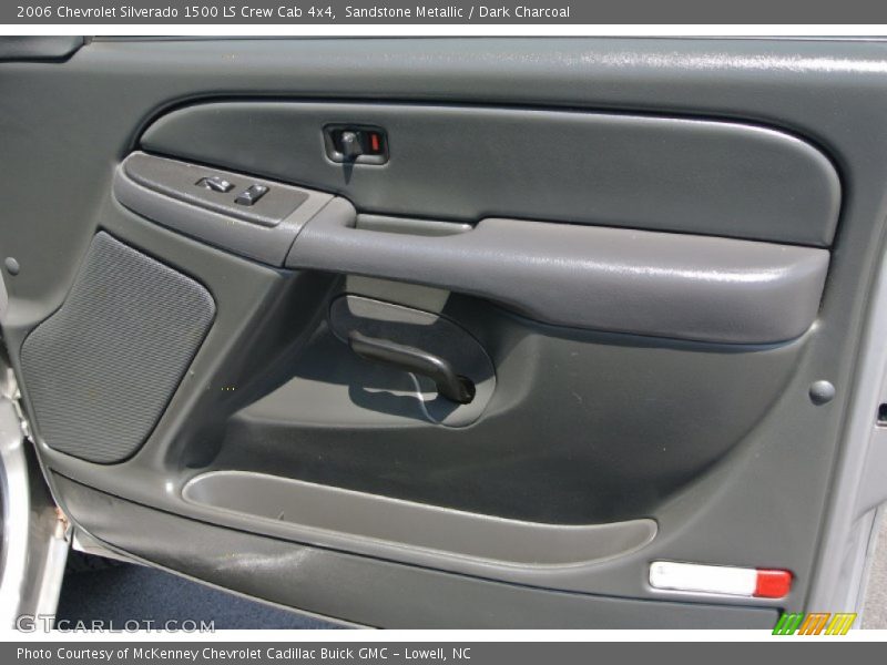 Sandstone Metallic / Dark Charcoal 2006 Chevrolet Silverado 1500 LS Crew Cab 4x4