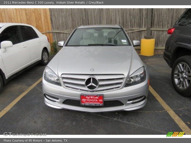 Iridium Silver Metallic / Grey/Black 2011 Mercedes-Benz C 300 Luxury