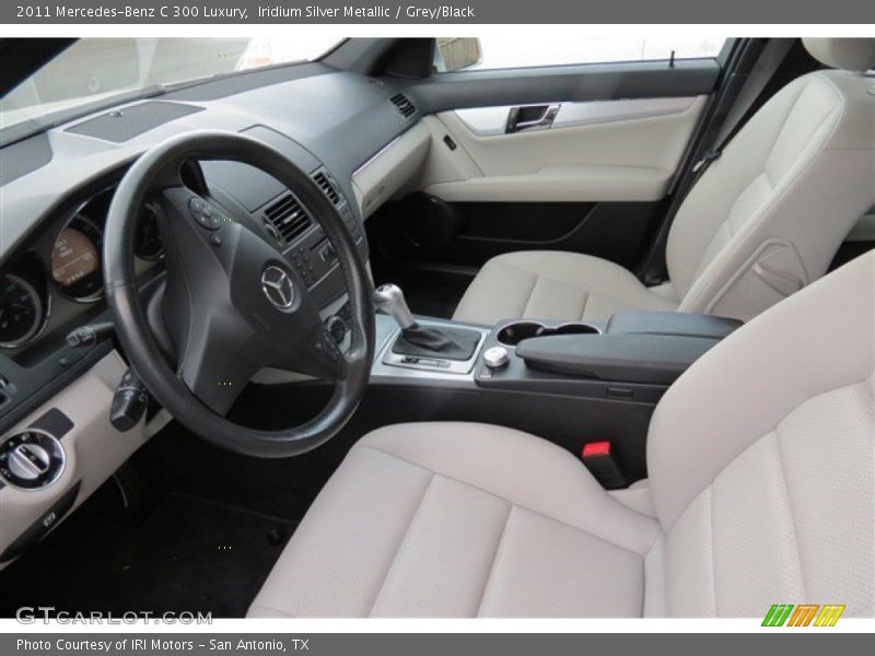 Iridium Silver Metallic / Grey/Black 2011 Mercedes-Benz C 300 Luxury
