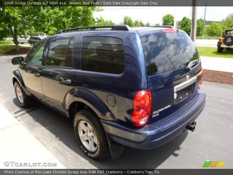 Atlantic Blue Pearl / Dark Slate Gray/Light Slate Gray 2006 Dodge Durango SLT HEMI 4x4