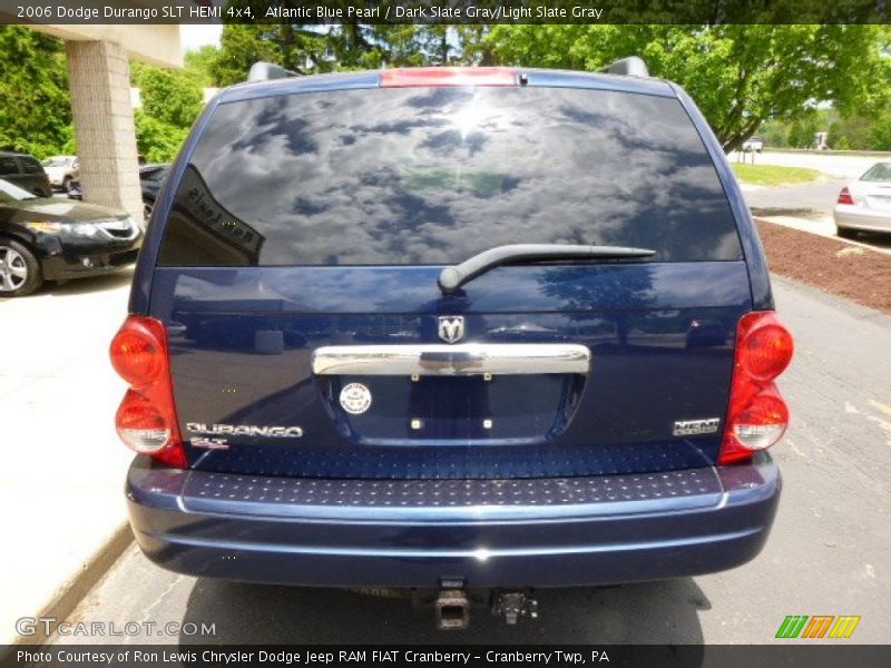 Atlantic Blue Pearl / Dark Slate Gray/Light Slate Gray 2006 Dodge Durango SLT HEMI 4x4