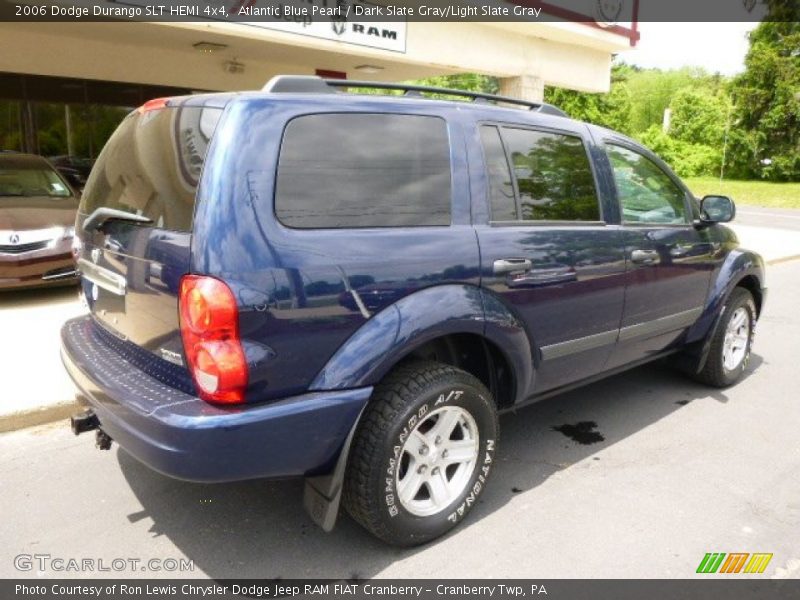 Atlantic Blue Pearl / Dark Slate Gray/Light Slate Gray 2006 Dodge Durango SLT HEMI 4x4