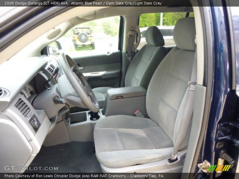 Atlantic Blue Pearl / Dark Slate Gray/Light Slate Gray 2006 Dodge Durango SLT HEMI 4x4