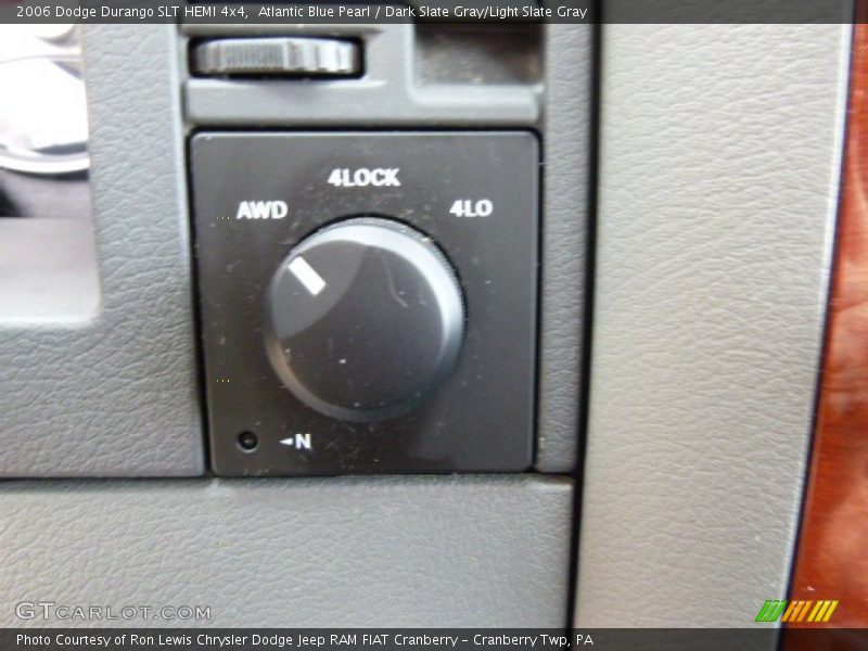 Atlantic Blue Pearl / Dark Slate Gray/Light Slate Gray 2006 Dodge Durango SLT HEMI 4x4