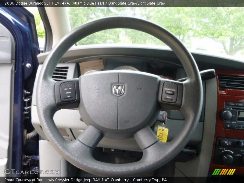 Atlantic Blue Pearl / Dark Slate Gray/Light Slate Gray 2006 Dodge Durango SLT HEMI 4x4