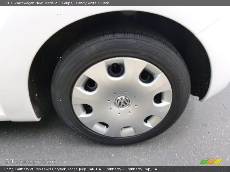 Candy White / Black 2010 Volkswagen New Beetle 2.5 Coupe