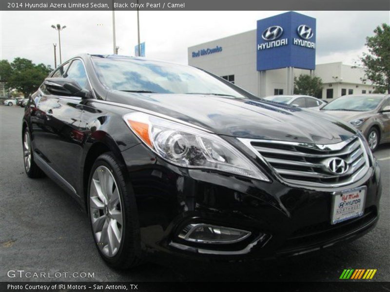 Black Onyx Pearl / Camel 2014 Hyundai Azera Limited Sedan