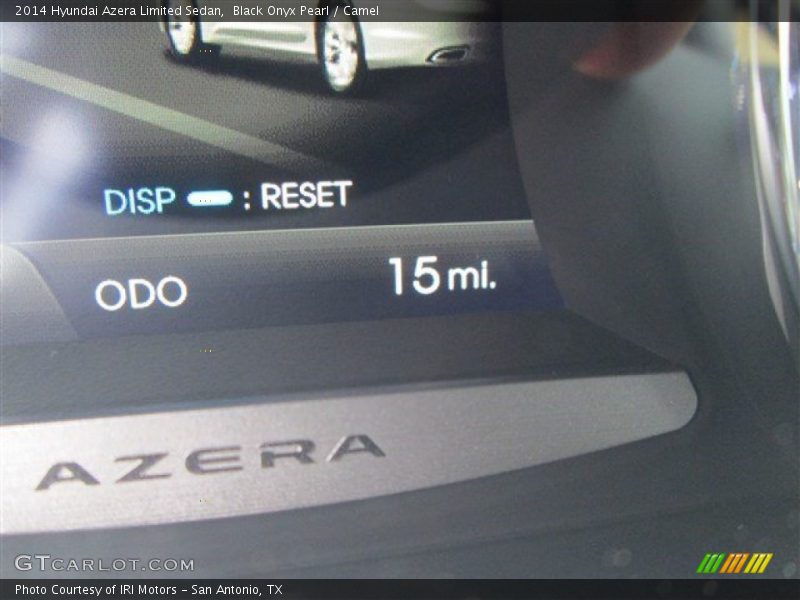 Black Onyx Pearl / Camel 2014 Hyundai Azera Limited Sedan