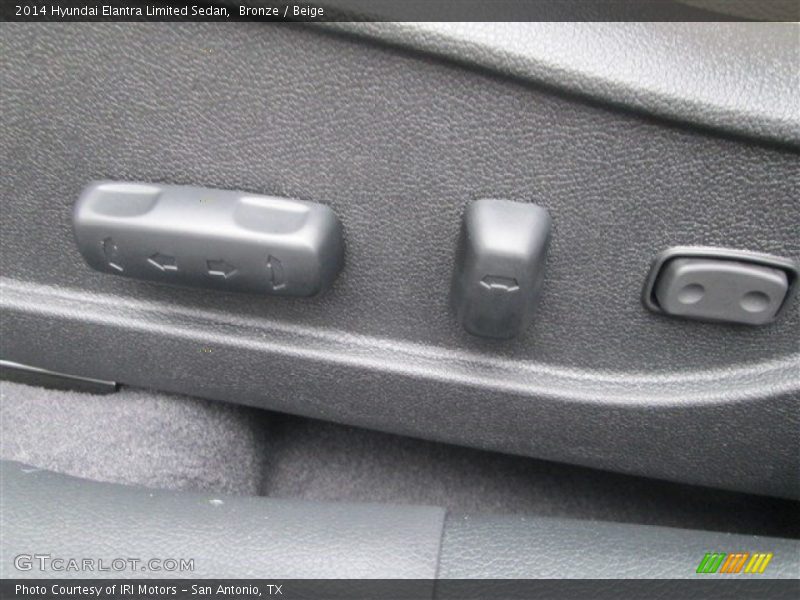 Bronze / Beige 2014 Hyundai Elantra Limited Sedan