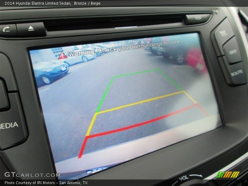 Bronze / Beige 2014 Hyundai Elantra Limited Sedan