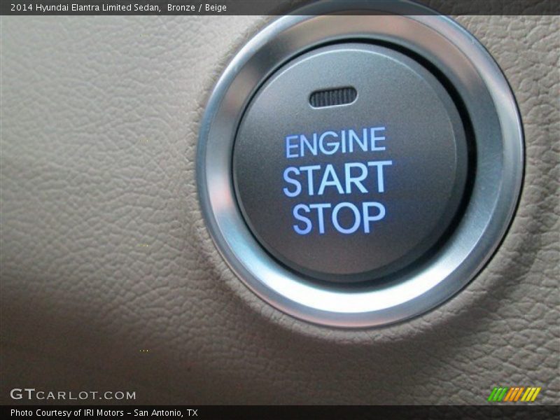 Bronze / Beige 2014 Hyundai Elantra Limited Sedan