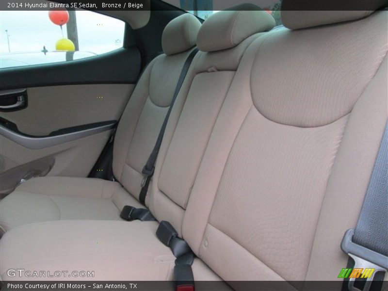 Bronze / Beige 2014 Hyundai Elantra SE Sedan