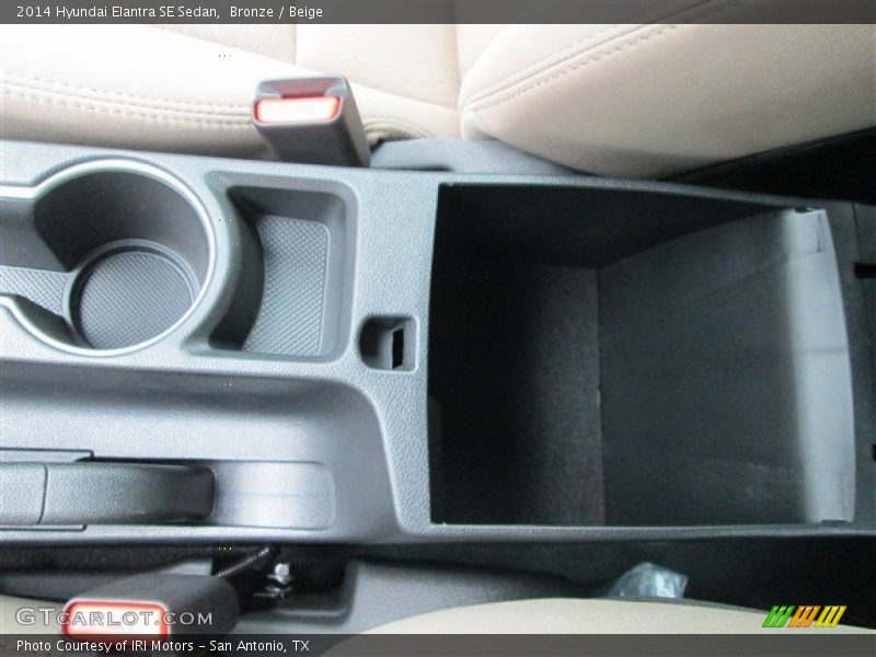 Bronze / Beige 2014 Hyundai Elantra SE Sedan