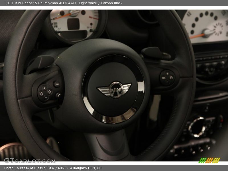 Light White / Carbon Black 2013 Mini Cooper S Countryman ALL4 AWD