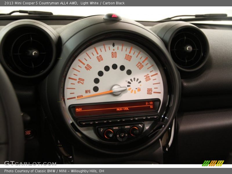 Light White / Carbon Black 2013 Mini Cooper S Countryman ALL4 AWD