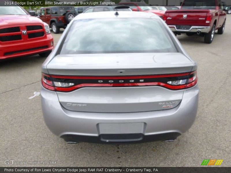 Billet Silver Metallic / Black/Light Tungsten 2014 Dodge Dart SXT