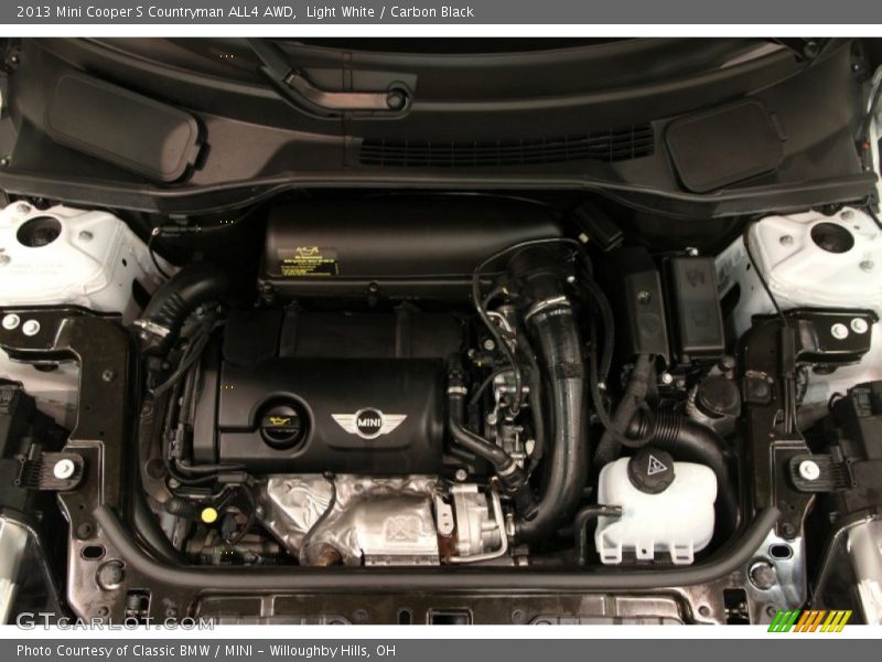 Light White / Carbon Black 2013 Mini Cooper S Countryman ALL4 AWD