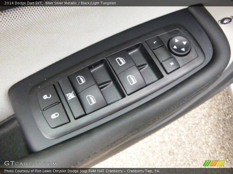 Billet Silver Metallic / Black/Light Tungsten 2014 Dodge Dart SXT