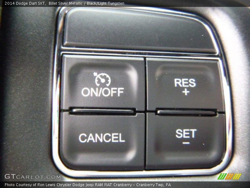 Billet Silver Metallic / Black/Light Tungsten 2014 Dodge Dart SXT