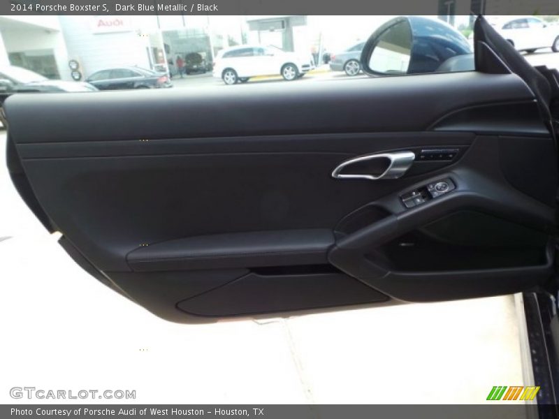 Dark Blue Metallic / Black 2014 Porsche Boxster S
