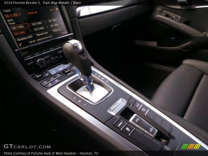 Dark Blue Metallic / Black 2014 Porsche Boxster S