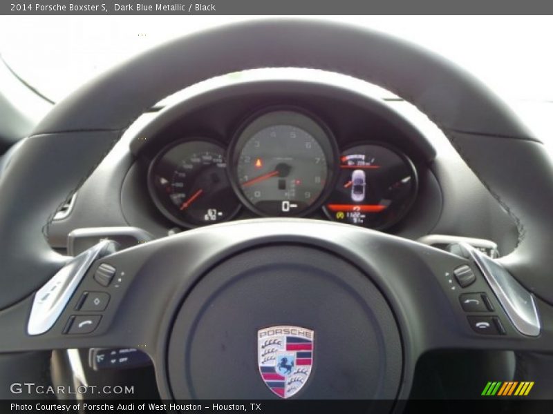 Dark Blue Metallic / Black 2014 Porsche Boxster S