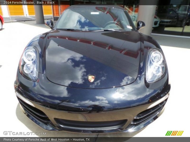 Black / Black 2014 Porsche Boxster