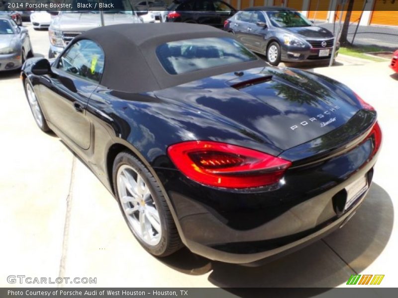 Black / Black 2014 Porsche Boxster