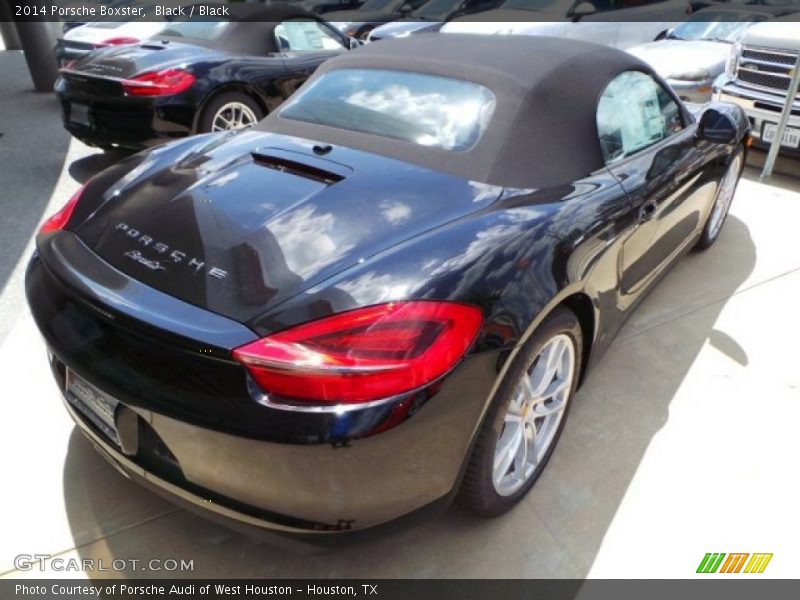 Black / Black 2014 Porsche Boxster