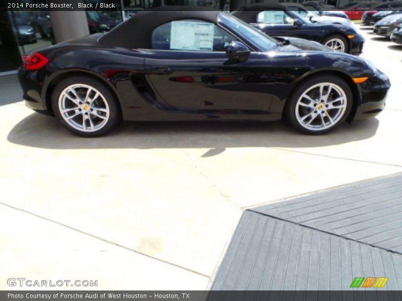 Black / Black 2014 Porsche Boxster