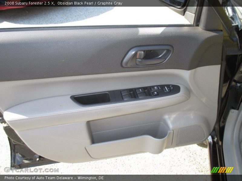Obsidian Black Pearl / Graphite Gray 2008 Subaru Forester 2.5 X