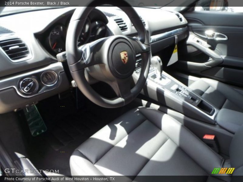 Black / Black 2014 Porsche Boxster